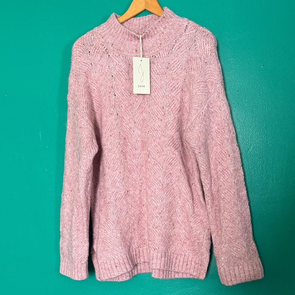 🌸🌸🌸Joie Light Pink Turtleneck Sweater